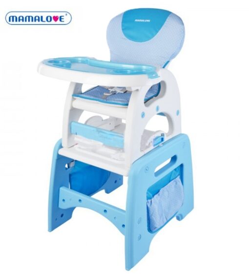 Chaise haute & Bureau 2en1 - Mamalove-0