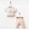 Ensemble Short & T-shirt Bébé : Mignon, Classe & Confort Coton