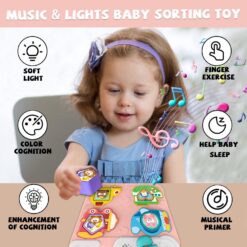 Table musicale portable avec formes Montessori - Huanger