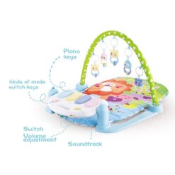 Piano Tapis d'éveil musical vert _ Happy Baby-11595