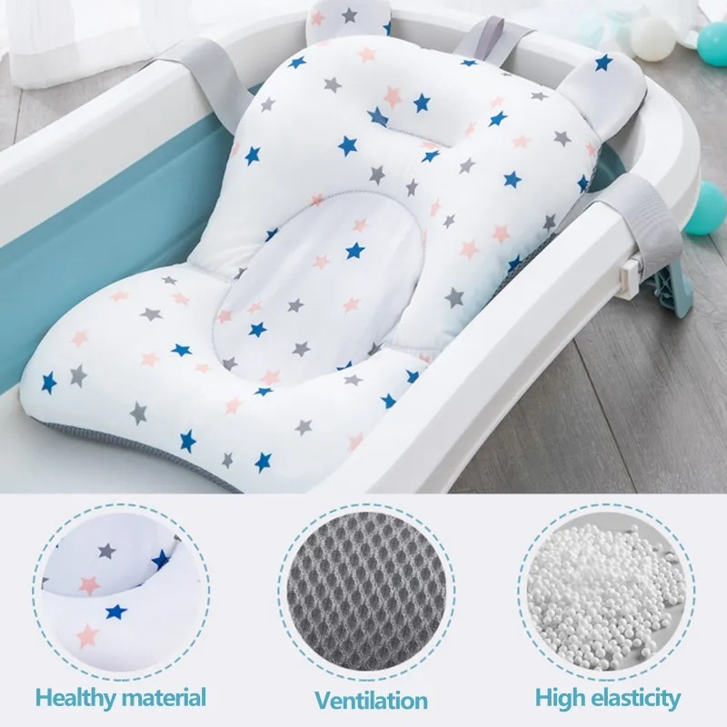 Tapis de bain pour bébé Coussin d'air Siège flottant Tapis de