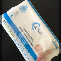 Lingettes bébé a l'eau 100% naturelles - Gilbert