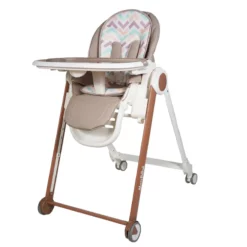 chaise haute chez allobebe en beige