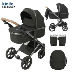 poussette kidilo f2x+c 2en1