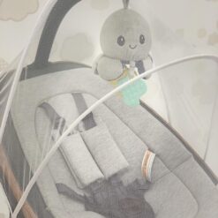 Balançoire bébé 3D intelligente Automatique en Gris - Cozymum