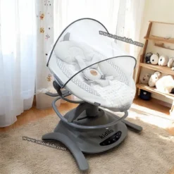 a baby cradle with a net kidilo