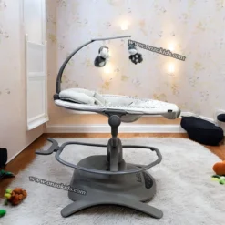 a baby cradle in a room kidilo