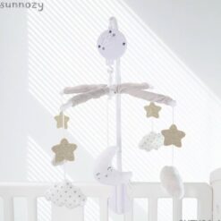 Mobile Musical pour Bébé Sunnozy – Rotation 360° avec Mélodies Apaisantes