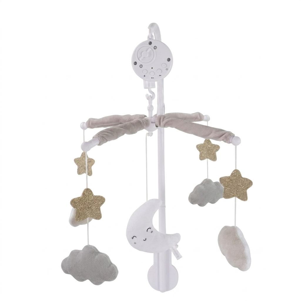 mobile musical pour bébé – rotation