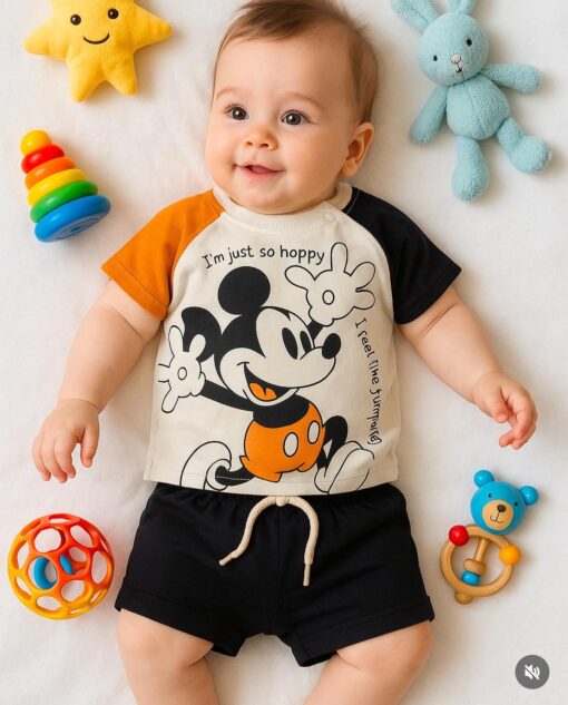 Ensemble Short & T-shirt 100% Coton : Le Confort Essentiel pour l'été