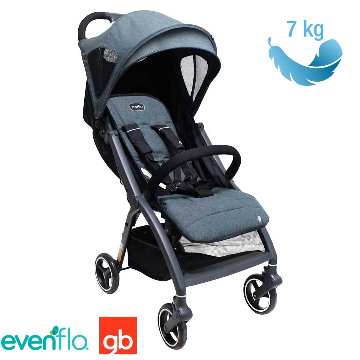 Poussette cabine ultra compact - evenflo - Allobebe Maroc