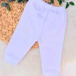 Pantalon Bébé 100% Coton Naturel (3-6 Mois) - Cocon de Douceur