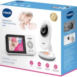 BabyPhone Vidéo Clear Plus - BM3254 - Vtech