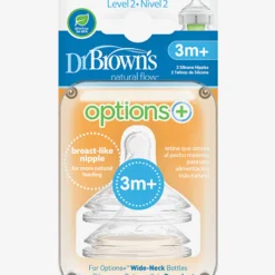 Pack de 2 Tétines Cole large L2 3M+ - Dr. Brown's