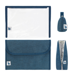 Babymoov: Sac à langer Urban Bag Bleu chiné-14228