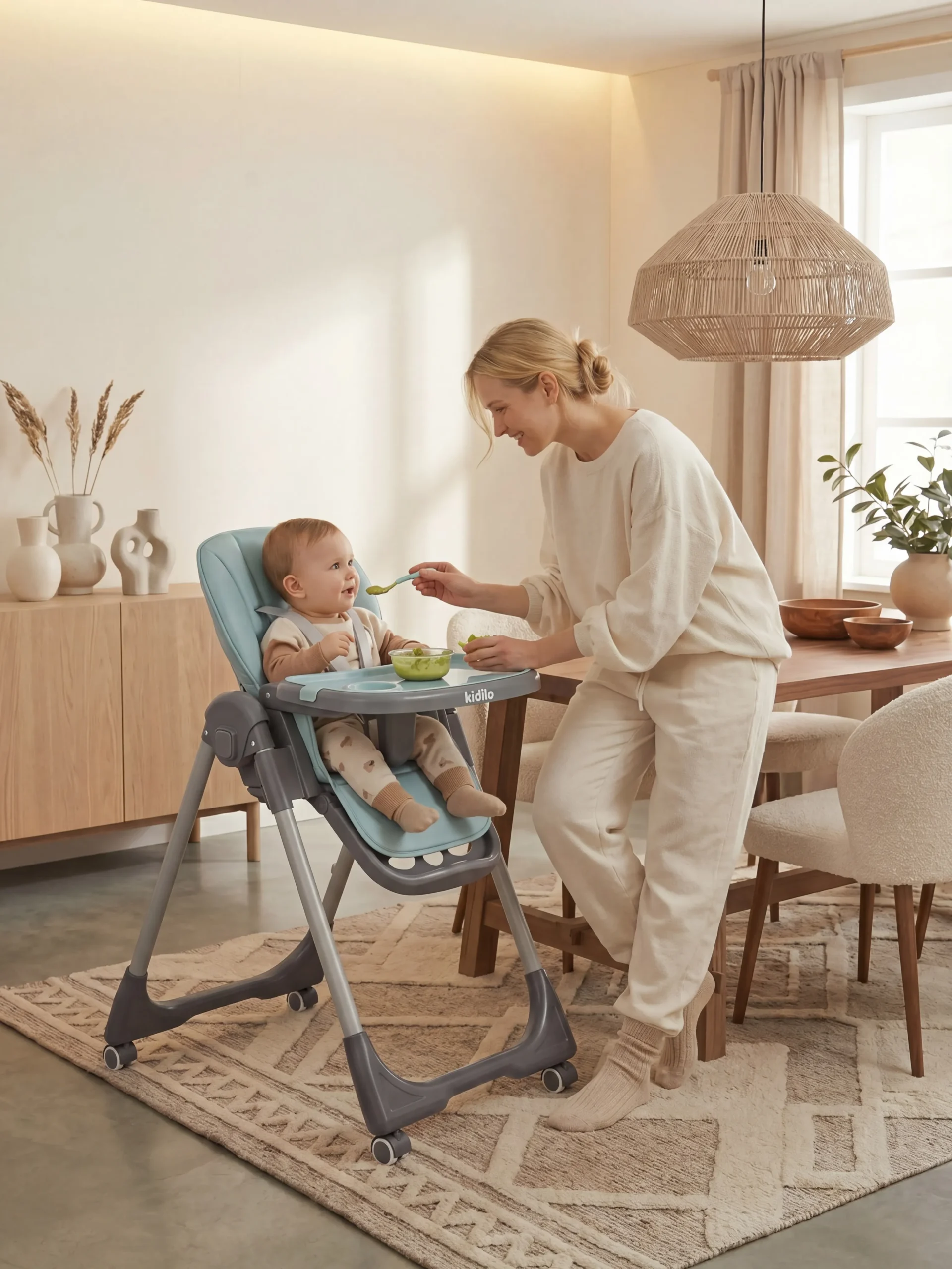 chaise haute kidilo pas cher