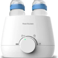 Chauffe-Biberon Stérilisateur 3 en 1 Real Bubee – Double Biberon