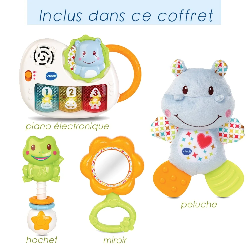 Hochet pour bébé - Jouet eveil naissance - Cadeau bébé