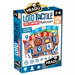 Loto Tactil 123 Montessori - Headu-13845