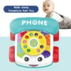 Téléphone Jouet Bébé Kids Melody – Jouet d'Éveil Musical à Tirer dès 0 Mois