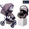 Pack Poussette Duo réversible Aluminium