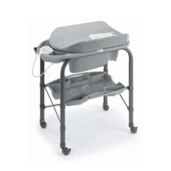 Table à langer pliable avec baignoire Cambio Gris C265 - Cam