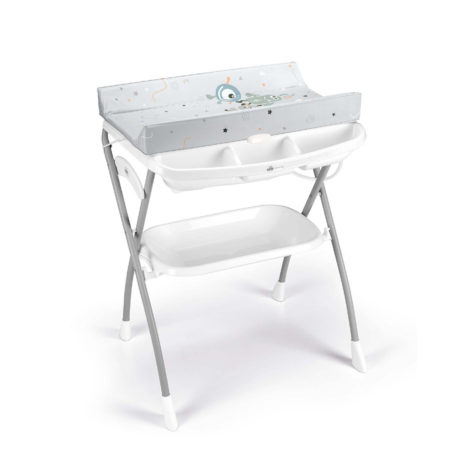 Table A Langer Avec Baignoire Cambio Grise 242 Cam Allobebe Maroc