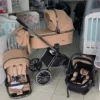 poussette trio Fimos G100 de kidilo marron au maroc chez allobebe