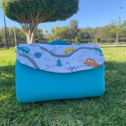 Tapis d'éveil bébé grande taille pliable forme petit sac