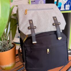 Sac à Dos à Langer Ergonomique Multifonction Premium - Port USB & Attaches Poussette