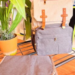 Sac à Dos à Langer Ergonomique Multifonction Premium - Port USB & Attaches Poussette