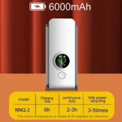 caracteristique technique Chauffe-biberon Portable Rechargeable NNQ-2 – 6000 mAh, Chauffage Rapide et Température Constante