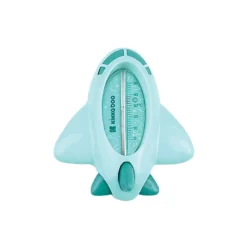 Thermomètre de bain Avion vert