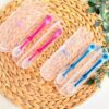 Lot de 2 Cuillères en Silicone pour Bébé avec boite