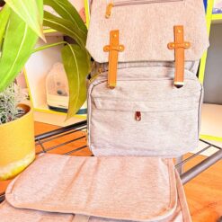 Sac à Dos à Langer Ergonomique Multifonction Premium - Port USB & Attaches Poussette