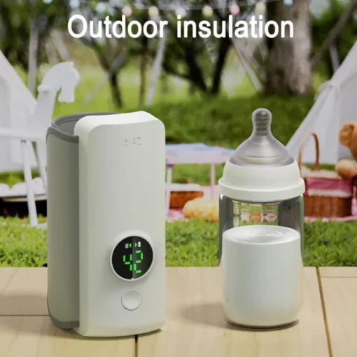 Chauffe-biberon Portable Rechargeable NNQ-2 – 6000 mAh, Chauffage Rapide et Température Constante