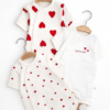 Lot de 3 Barboteuses Bébé pour l’Été – Douceur en Coton 0-3mois