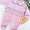 Grenouillère Bébé Fille Hiver : Coton Wellsoft, Chaleur Ultime
