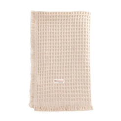 Couverture bébé gaufrée mousseline de coton 100 % naturelle - Bebekevi