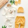 Pack Naissance 5 pcs Coton Pur - Baby wolf