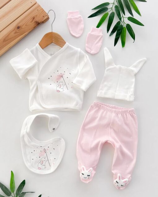 Pack Naissance 5 pcs angel Coton Pur - Little life