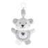 Pendentif Peluche Ours Gris avec Musique - funmuch