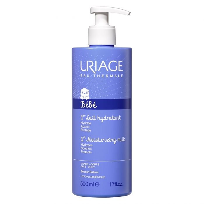 1er Lait Hydratant Visage Et Corps 500ml Uriage Allobebe Maroc