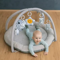 Tapis de jeux d'éveil avec oreiller Soft touch Elephant Comfy