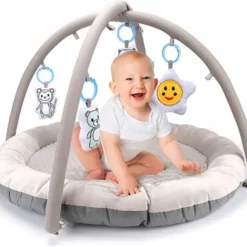 Tapis de jeux d'éveil avec oreiller Soft touch Elephant Comfy