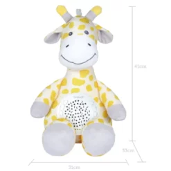 dimension Peluche Veilleuse Girafe Projecteur - allobebe