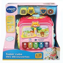 Super cubes des découverte Rose - Vtech -15892