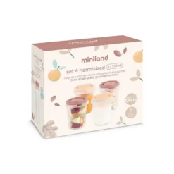 Set de 4 Pot de conservation 250ml Candy - Miniland