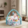 Tapis d'éveil bébé avec arche musicale jouets suspendus et balles colorées dès naissance