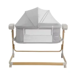 Lit Bébé Électrique 5 en 1 Coolbaby – Cododo, Balancelle, Parc, Bluetooth & Télécommande